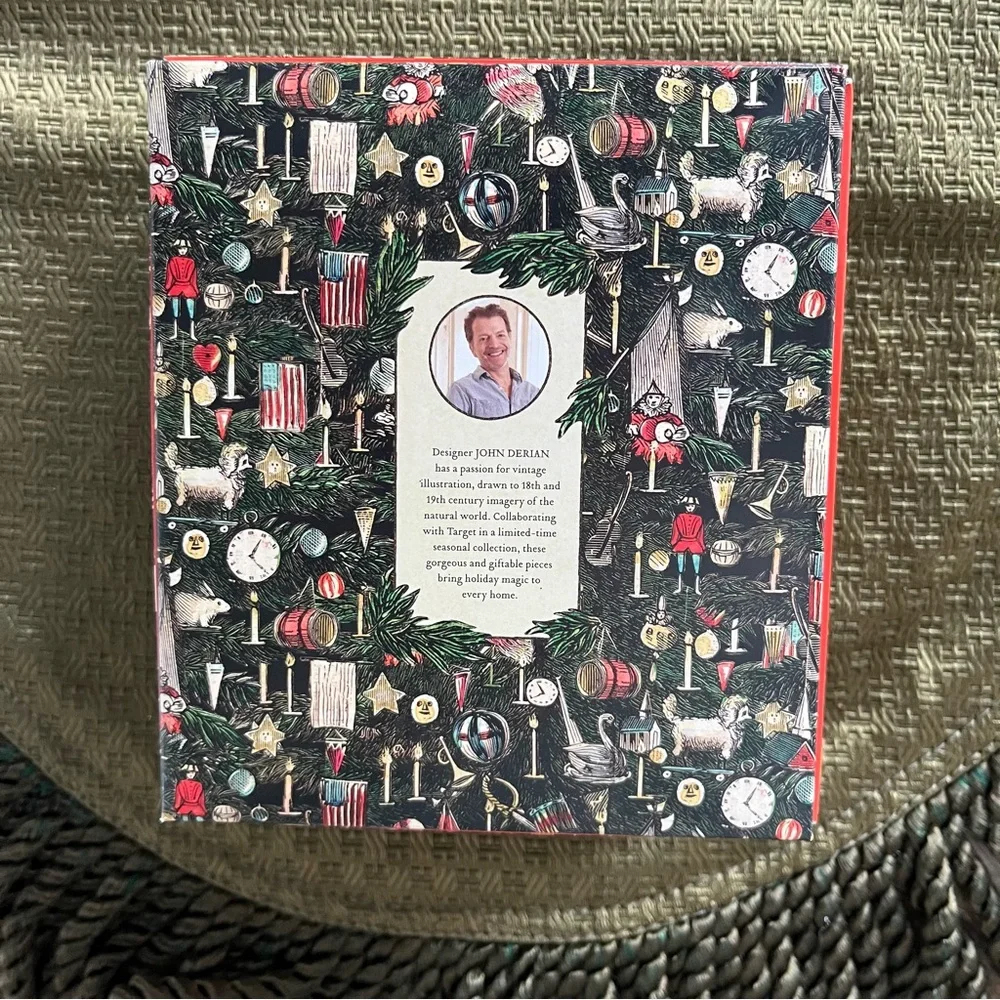 John Derian for Target Glass Wreath Ornament 2025 Traditional Vintage Inspired